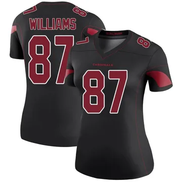 Women's Maxx Williams Arizona Cardinals Legend Black Color Rush Jersey