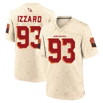 Youth Coziah Izzard Arizona Cardinals Game Natural 2025 Rivalries Collection Jersey