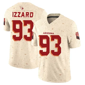 Youth Coziah Izzard Arizona Cardinals Limited Natural 2025 Rivalries Collection Jersey